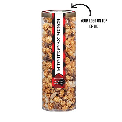 Executive Popcorn Tube - Midnite Snax Munch Popcorn