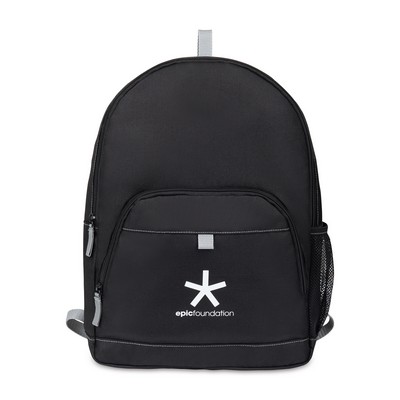 Repeat Recycled Poly Backpack - Medium Grey