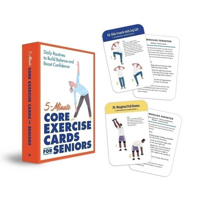 5-Minute Core Exercise Cards for Seniors (Daily Routines to Build Balance a