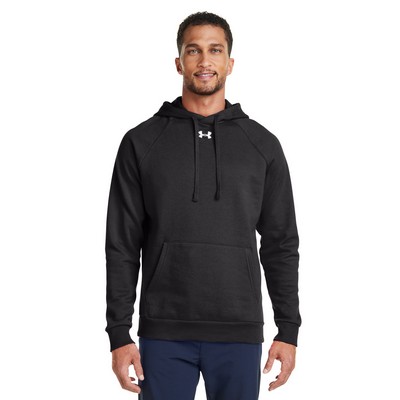 UNDER ARMOUR Men's Rival Fleece Hooded Sweatshirt