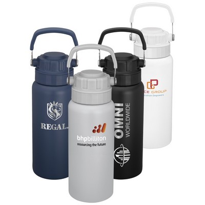 Urban Peak® 34oz Dual Top Water Bottle