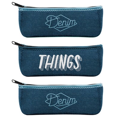 Denim Canoe Pouch