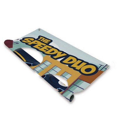 3.5' FrameWorx Double Face Cutout Replacement Banner