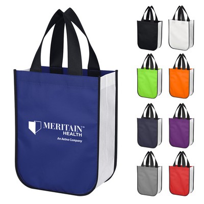 Shiny Non-woven Shopper Tote Bag