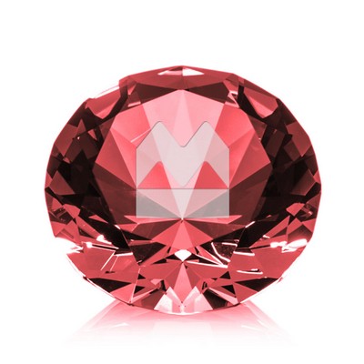 Optical Gemstone - 3-1/8" Ruby