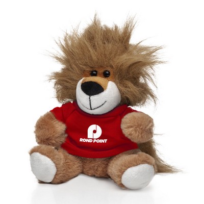 Levi Plush 6" Lion & T-Shirt - Red