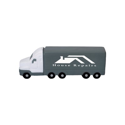 Prime Line Semi-Trailer Truck Shape Stress Ball