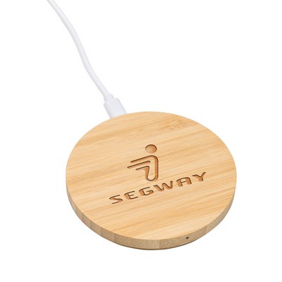 Amelia Wireless Charger - Bamboo