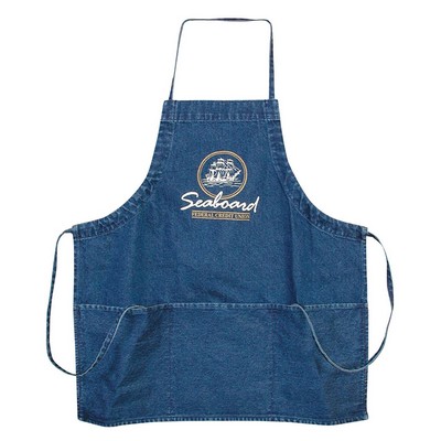 Denim 3-Pocket Apron