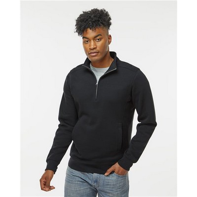 J. America Heavyweight Fleece Quarter-Zip Sweatshirt