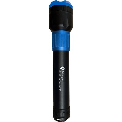 3400 Lumen Ultra Hd USB Rechargeable Flashlight With Powerbank - Blue