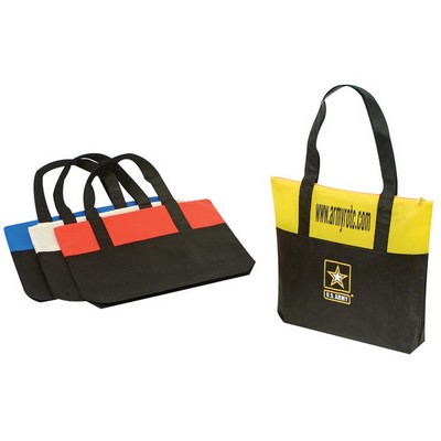 Non-Woven Tote Bag with Zipper