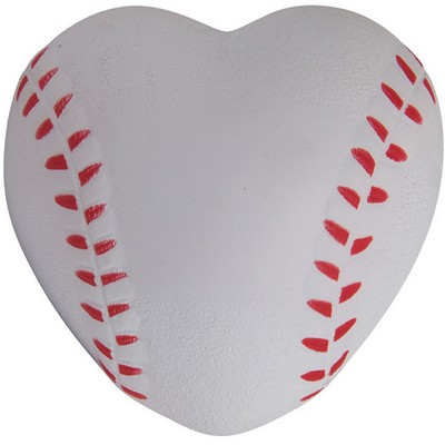 Baseball Heart Squeezies® Stress Reliever