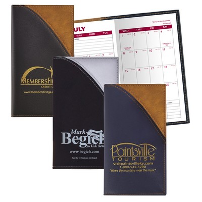 2 Tone Vinyl Designer Series Barcelona Planner - Monthly 2 Color