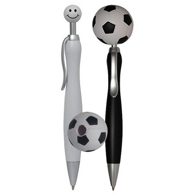 Soccer Top Click Pen