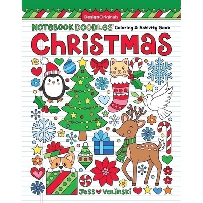 Notebook Doodles Christmas (Coloring & Activity Book)