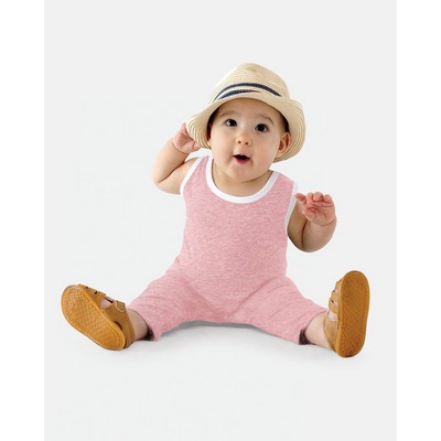 Rabbit Skins Infant Harborside Mélange Tank Romper