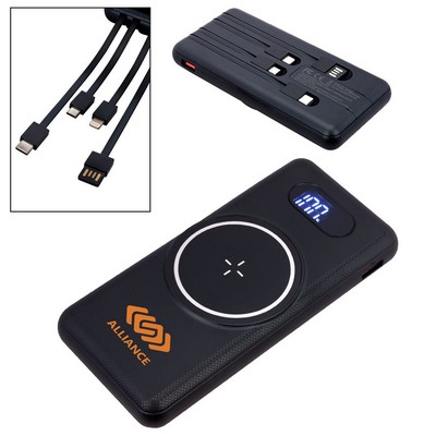 Magnetic Wireless Charger & Power Bank 10,000mAh