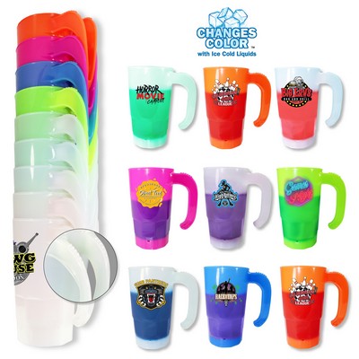 Mood 20 Oz. Stackable Beer Stein (2 Side & Full Color Digital)