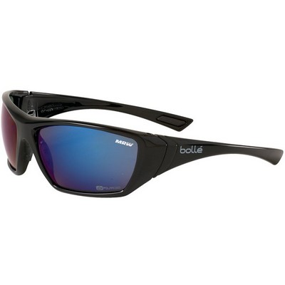 Bollé Hustler Blue Polarized Glasses