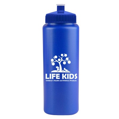 32 Oz. The Athlete Premium Sports Bottle w/Push Pull Lid