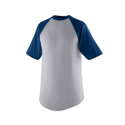 Augusta Youth Short-Sleeve Baseball Jersey