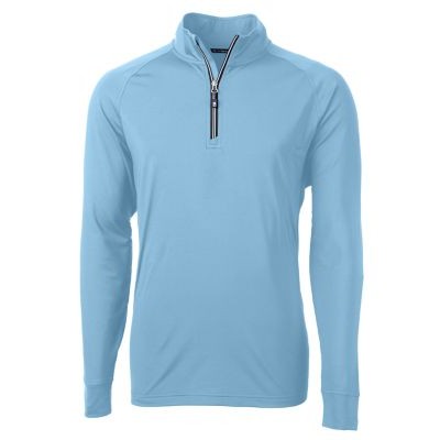 Cutter & Buck Adapt Eco Knit Stretch Recycled Mens Quarter Zip Pullover