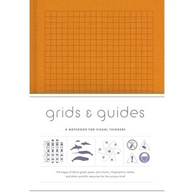 Grids & Guides Orange Notebook (A Notebook for Visual Thinkers)