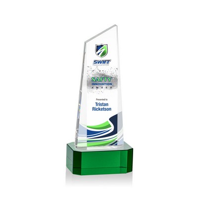 VividPrint™ Award on Padova - Belmont/Green 9½"