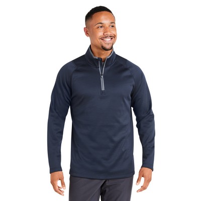 PUMA GOLF Men's Waffle Fleece Quarter-Zip