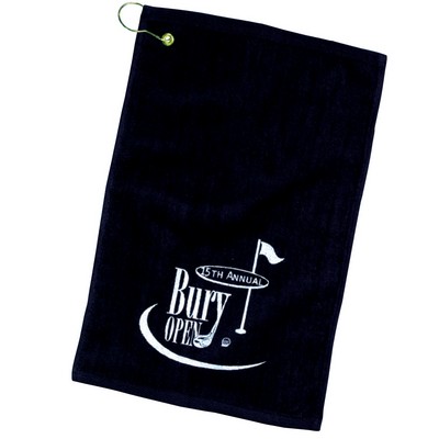 12"x17" Turkish Hemmed Colored Golf Towel