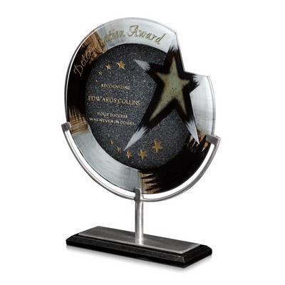 Star Art Glass Award - Galactic