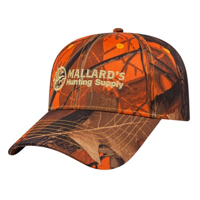 Orange Ridge Camo Cap