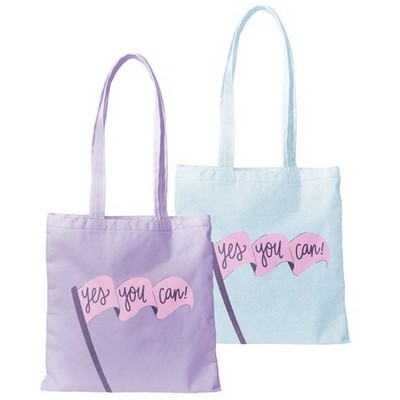 Continued Main Squeeze Super Size Colored Canvas/Denim Tote