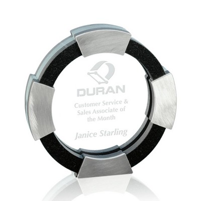 Madigan Award - Starfire/Granite/Aluminum 6" Diam