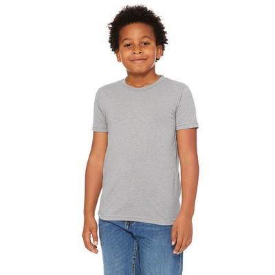 BELLA+CANVAS Youth Triblend Short-Sleeve T-Shirt