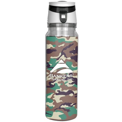 Trendy 18 oz. Camo Insert Bottle