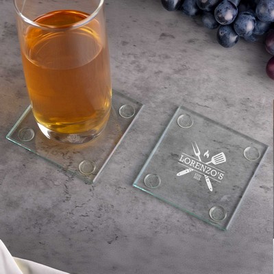 Square Glass Coaster