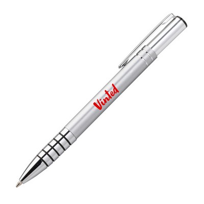 Gerald Clicker Pen - Silver