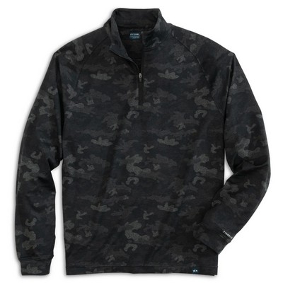 Fish Hippie – Roan Camo 1/4 Zip