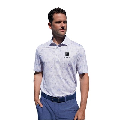 Crosshatch Palm ML75 Stretch Polo