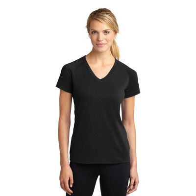 Sport-Tek® Ladies' Ultimate Performance V-Neck Tee