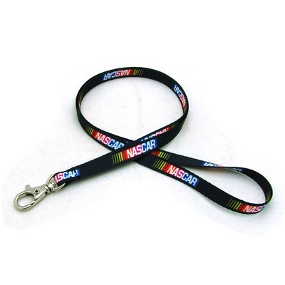 3/8" Digitally Sublimated Lanyard w/ Deluxe Swivel Hook