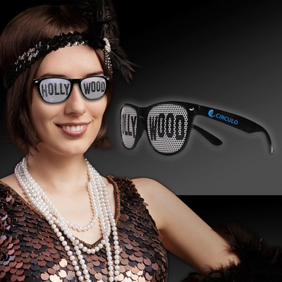 Hollywood Billboard Sunglasses w/Pad Printed Arms