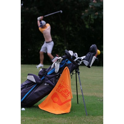 Diamond Collection Golf Towel w/ Corner Grommet (Embroidery)