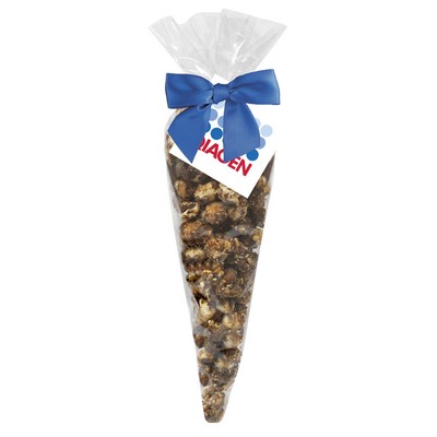 Peanut Butter Cup Popcorn Cone Bag (large)