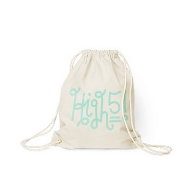 Continued Piggy Back Natural Canvas Bag