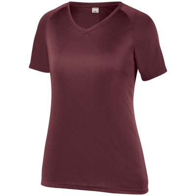 Ladies Attain Wicking Raglan Sleeve Tee