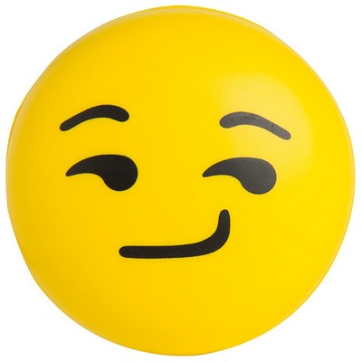 Emoji Smirk Squeezies® Stress Reliever