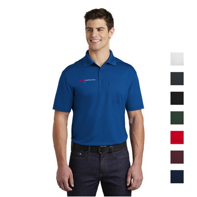 Sport-Tek® Micropique Sport-Wick® Pocket Polo